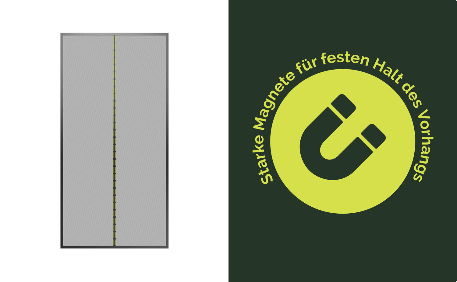 Fliegengitter Magnetvorhang