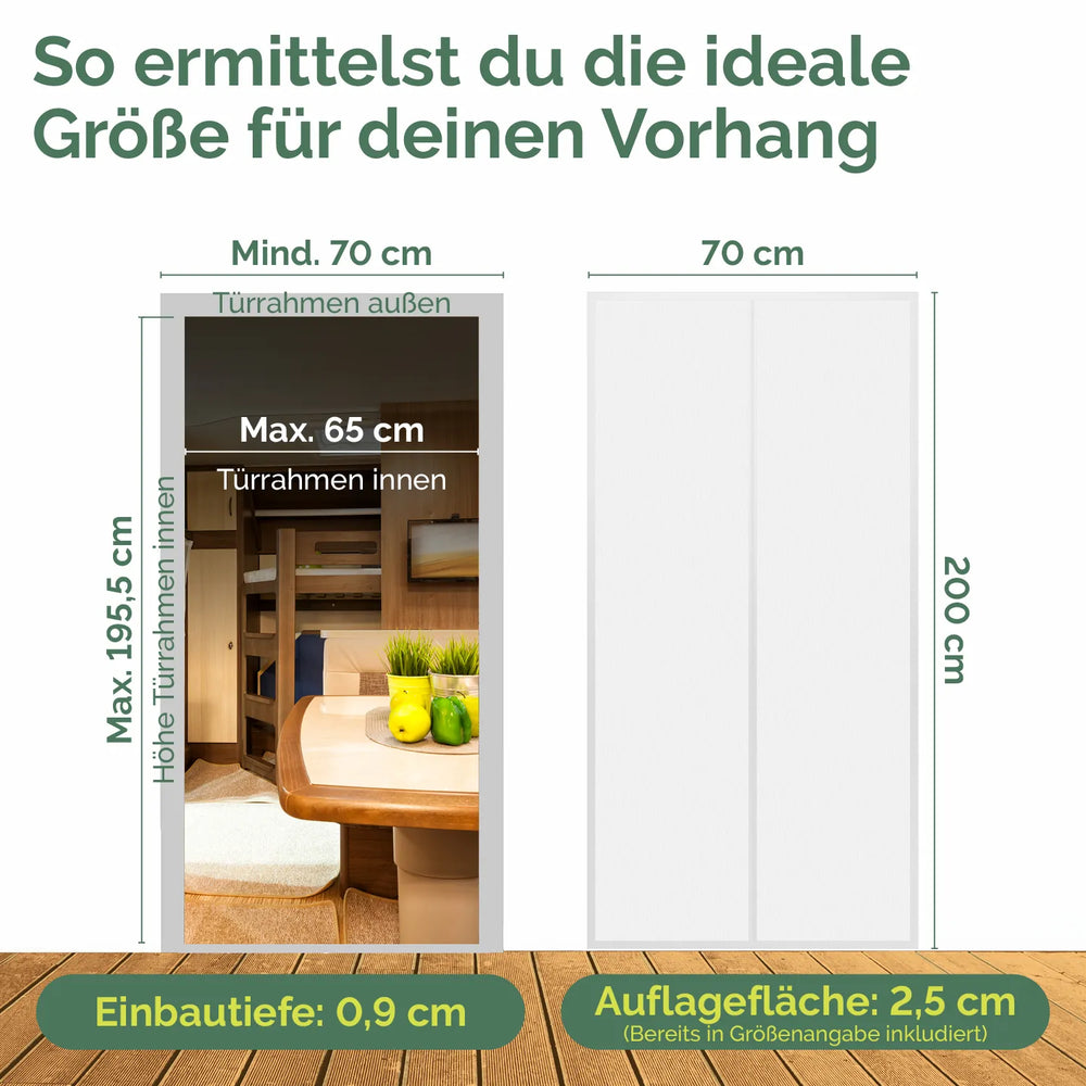 Fliegengitter Magnetvorhang